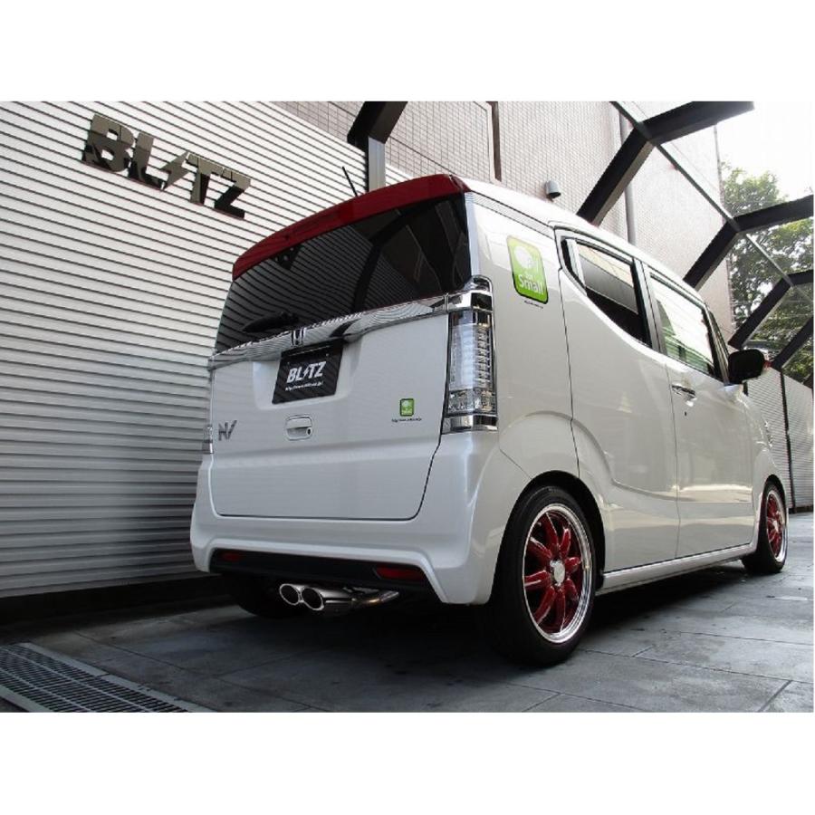 HONDA N-BOX ターボ　JF1 ブリッツマフラー　中古良品 BLITZ ブリッツ マフラー ニュルスペック VS 63519 N-BOX