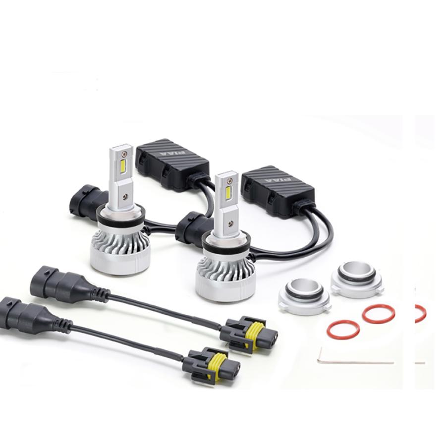 PIAA ピア LEDヘッド&フォグH11/HB 6000K 8500lm LEH221