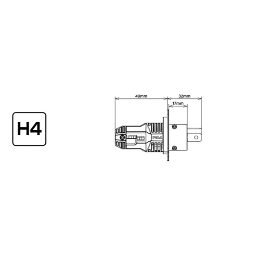 PIAA ピア LEH230 LEDヘッド H4 6000K 5500/4500Lm : オートバックス
