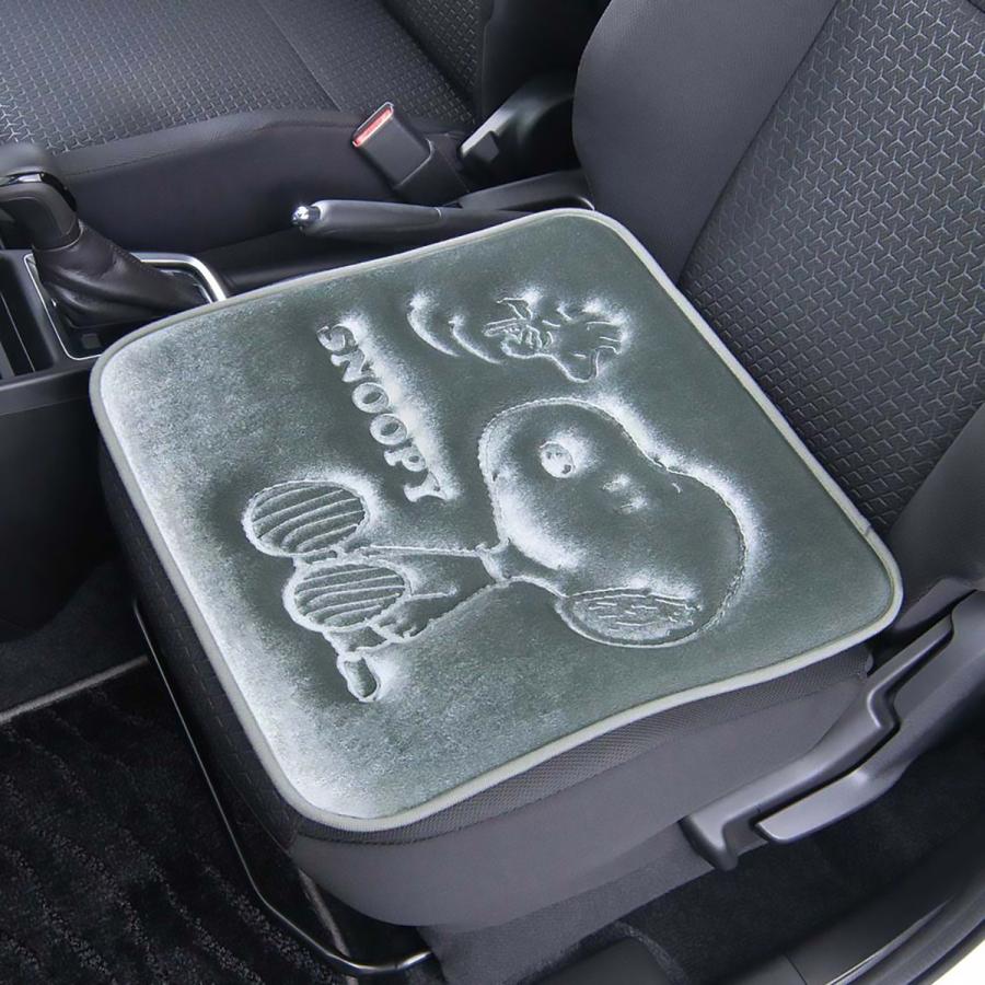 BONFORM スヌーピープレス シングルクッション 5712-02 グレー