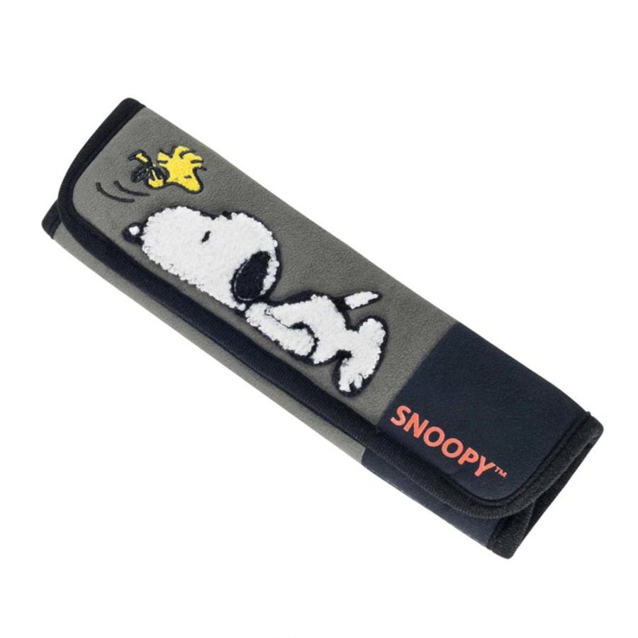 BONFORM（ボンフォーム） ねそべりスヌーピーシートベルトパッド 7262