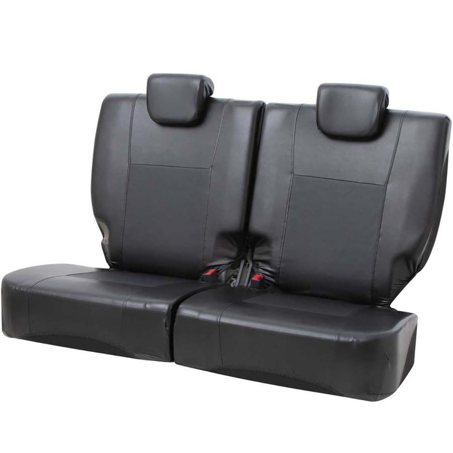 BONFORM（ボンフォーム） シートカバー レザーマッチ 軽自動車後席(5:5