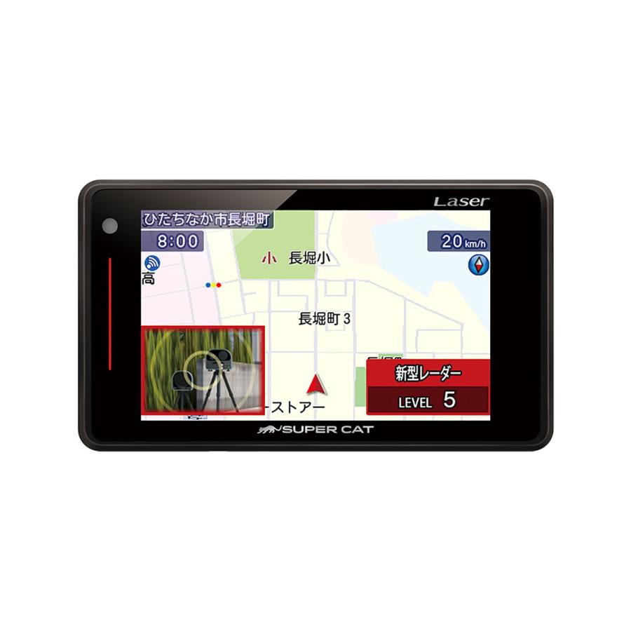 SUPER CAT Yupiteru LS320 レーザー&レーダー探知機 SUPER CAT Yupiteru LS320 レーザー&レーダー探知機
