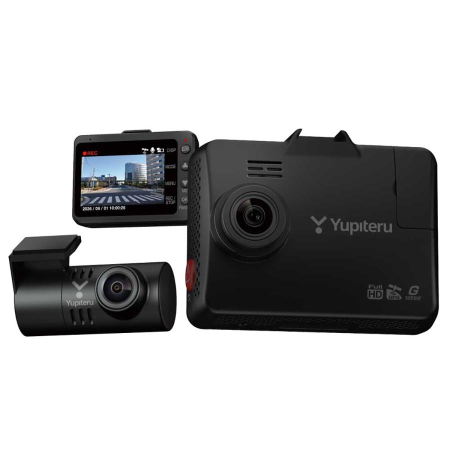 ユピテル（yupiteru） NV-6000d 前後2カメラタイプ ドライブレコーダー