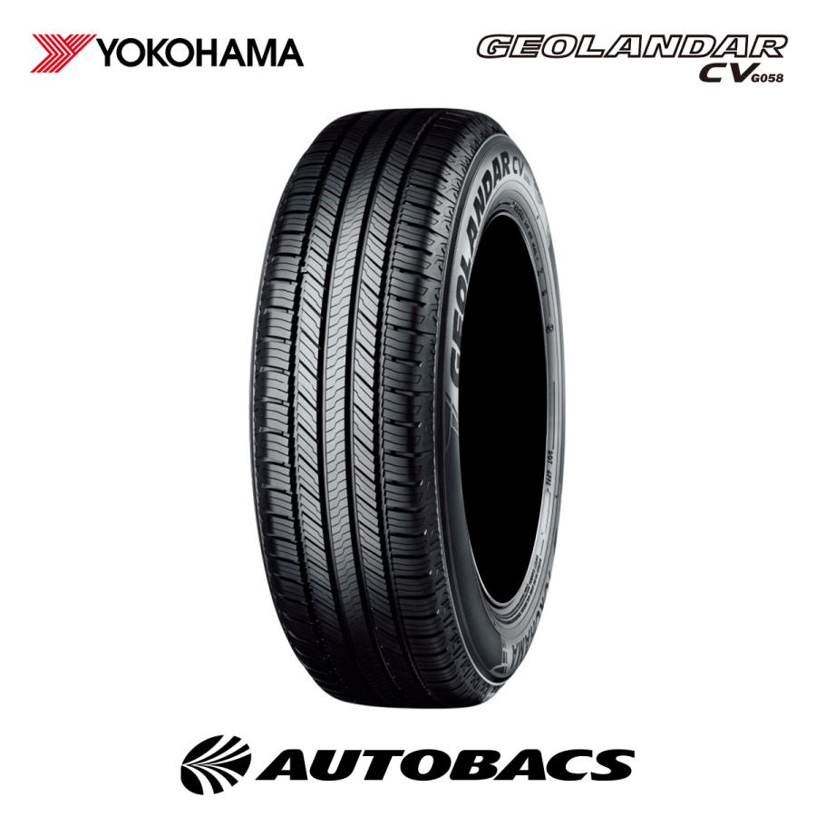 225/65R17 夏タイヤ ヨコハマタイヤ ジオランダー CV G058 1本 