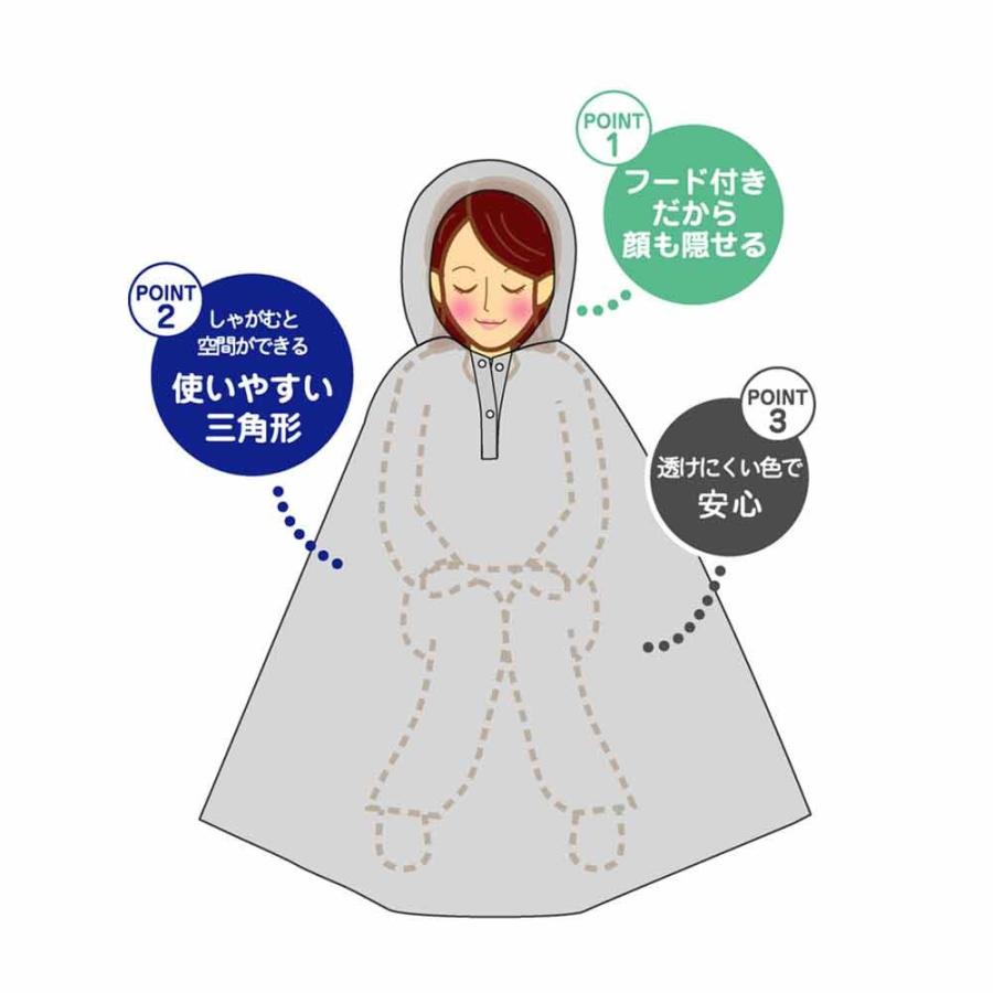 ケンユー ベンリーポンチョ 1PC-40 1枚入り : オートバックスYahoo