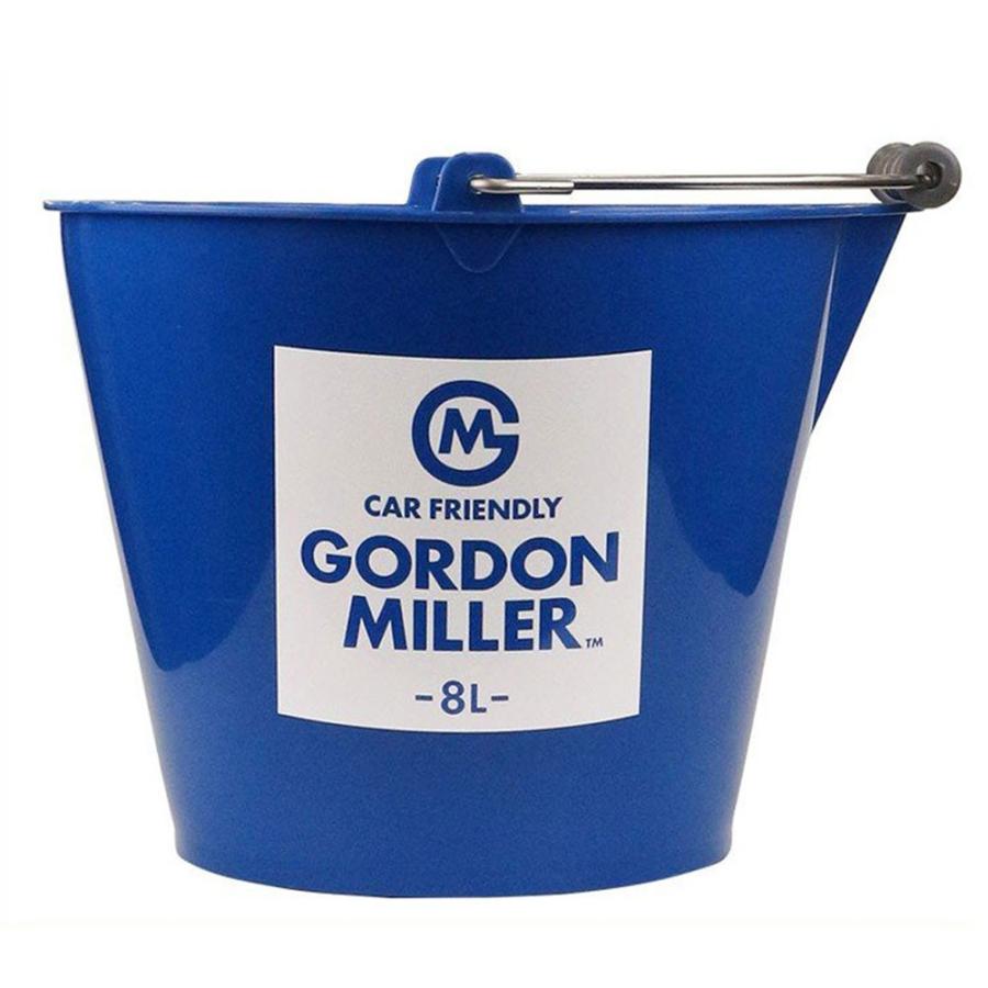 【在庫限定特価】GORDON MILLER（ゴードン ミラー） ラバーバケツ　8L　ブルー（通常880円）｜autobacs