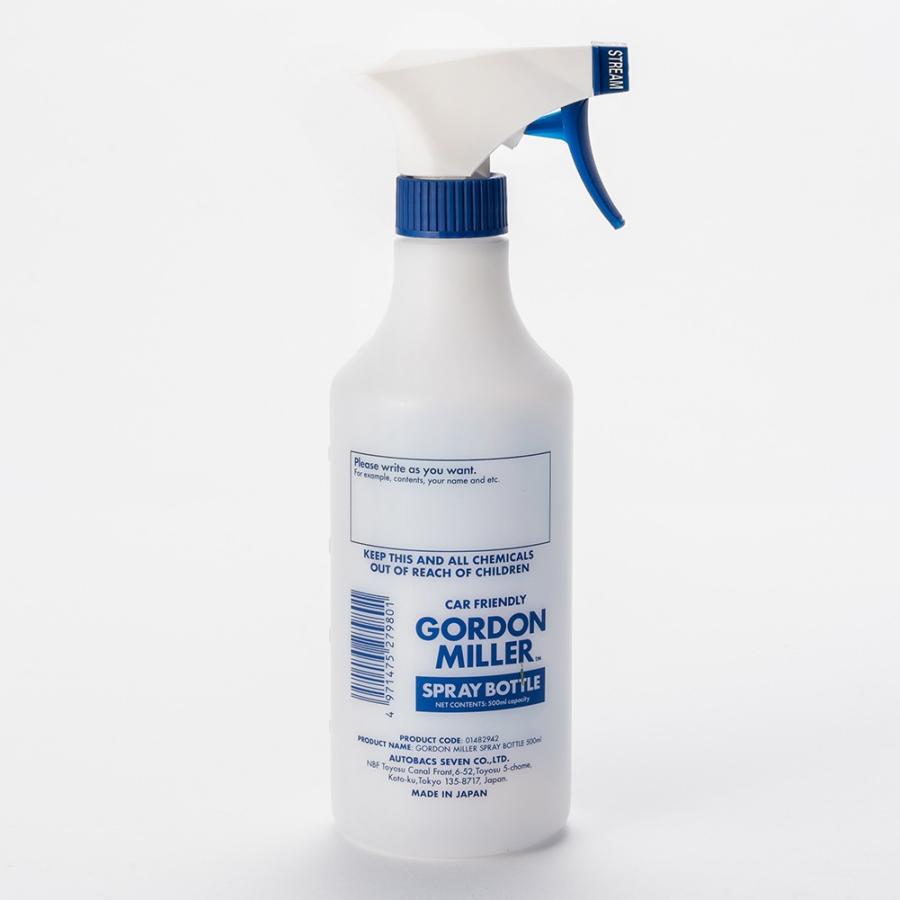 GORDON MILLER(ゴードン ミラー) スプレーボトル 500ml GORDON MILLER(ゴードン ミラー) スプレーボトル 500ml