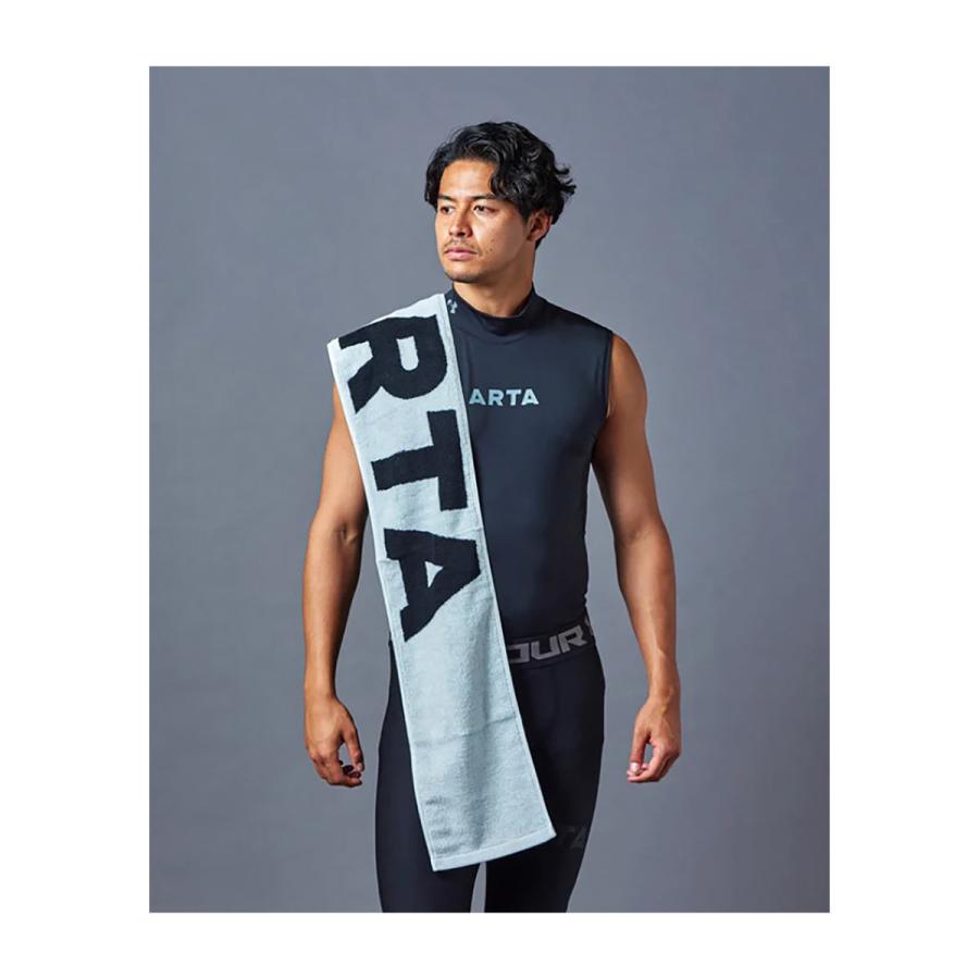 オートバックス（AUTOBACS） ARTA マフラータオル ホワイト/ブラック