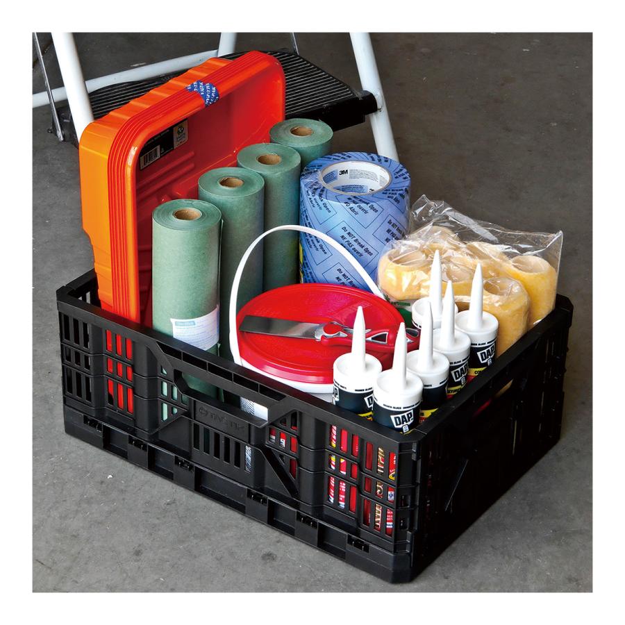 TACTIX 折りたたみコンテナボックス : オートバックスYahoo