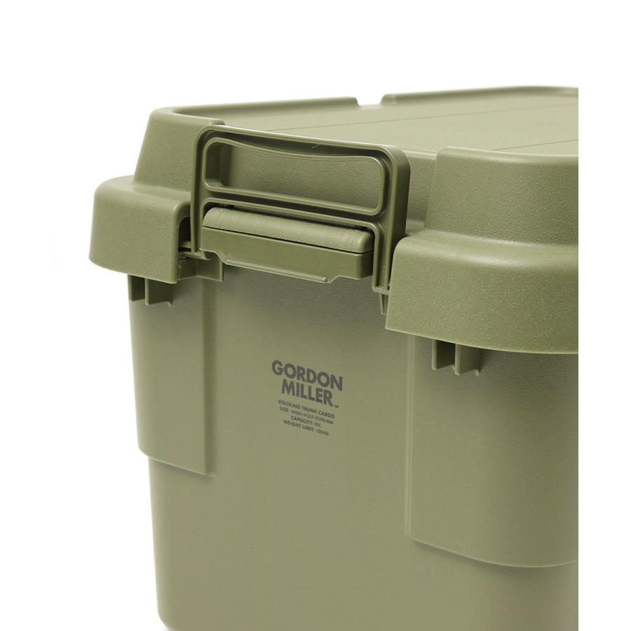 GORDON MILLER ゴードンミラー スタッキングトランクカーゴ 50L オリーブドラブ | オートバックス | 02