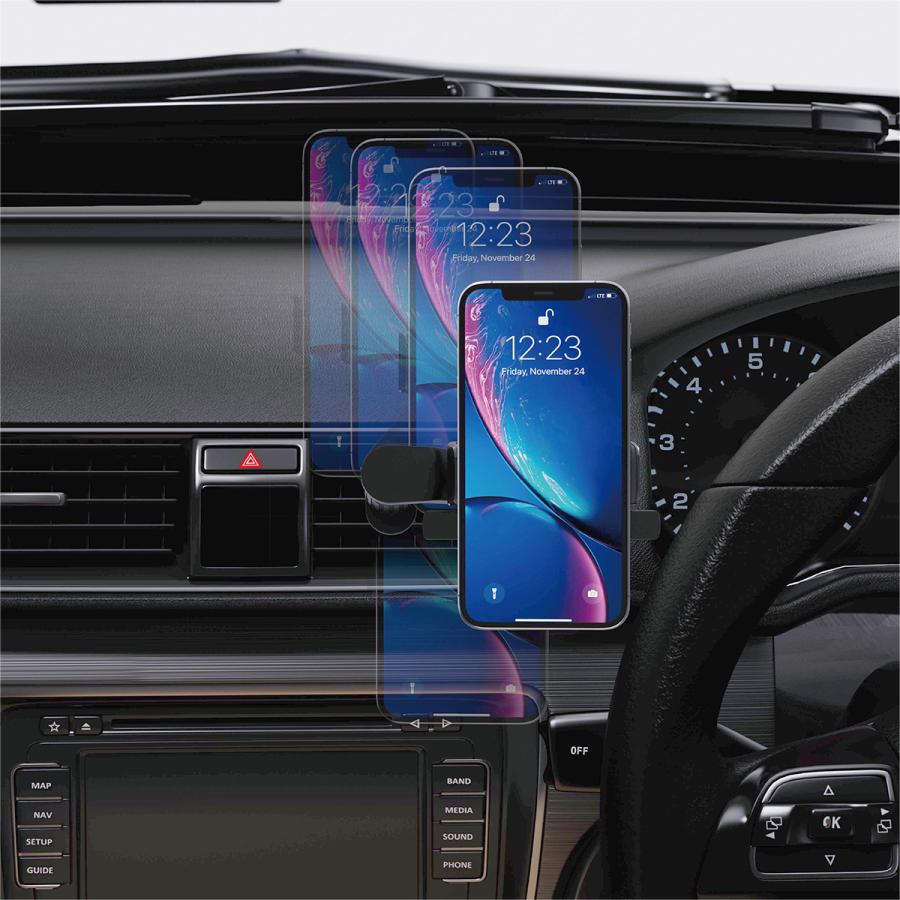 ANDNEFT アンドネフト スマホホルダー 360度調整機能付き エアコンタイプ SH08 : オートバックスYahoo!ショッピング店 ...