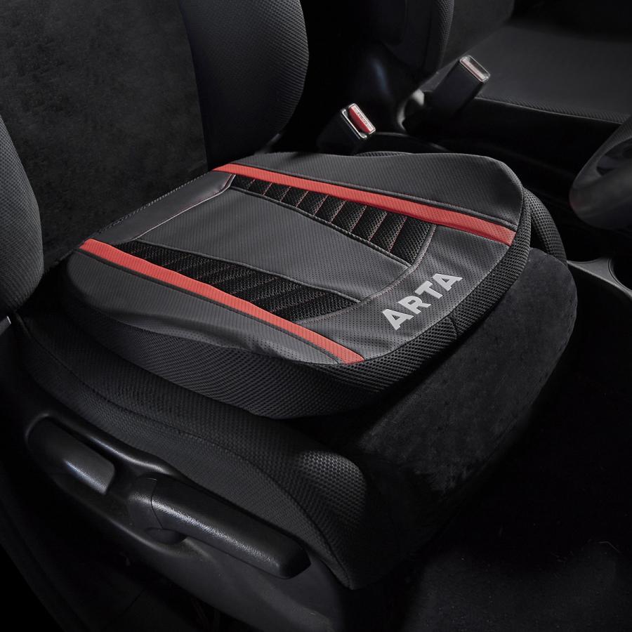 オートバックス（AUTOBACS） ARTA シート アシストクッション ブラック