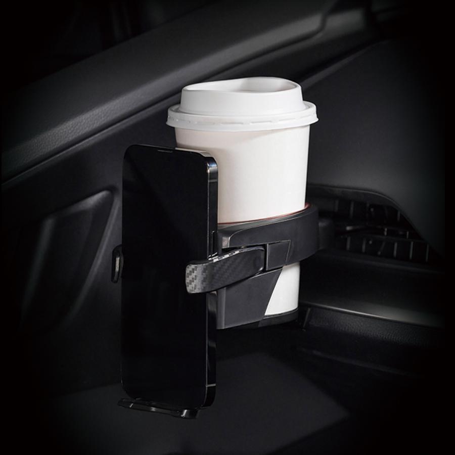 ayaka出品　ホルダー込 オートバックス（AUTOBACS） ARTA ドリンクホルダー レッド