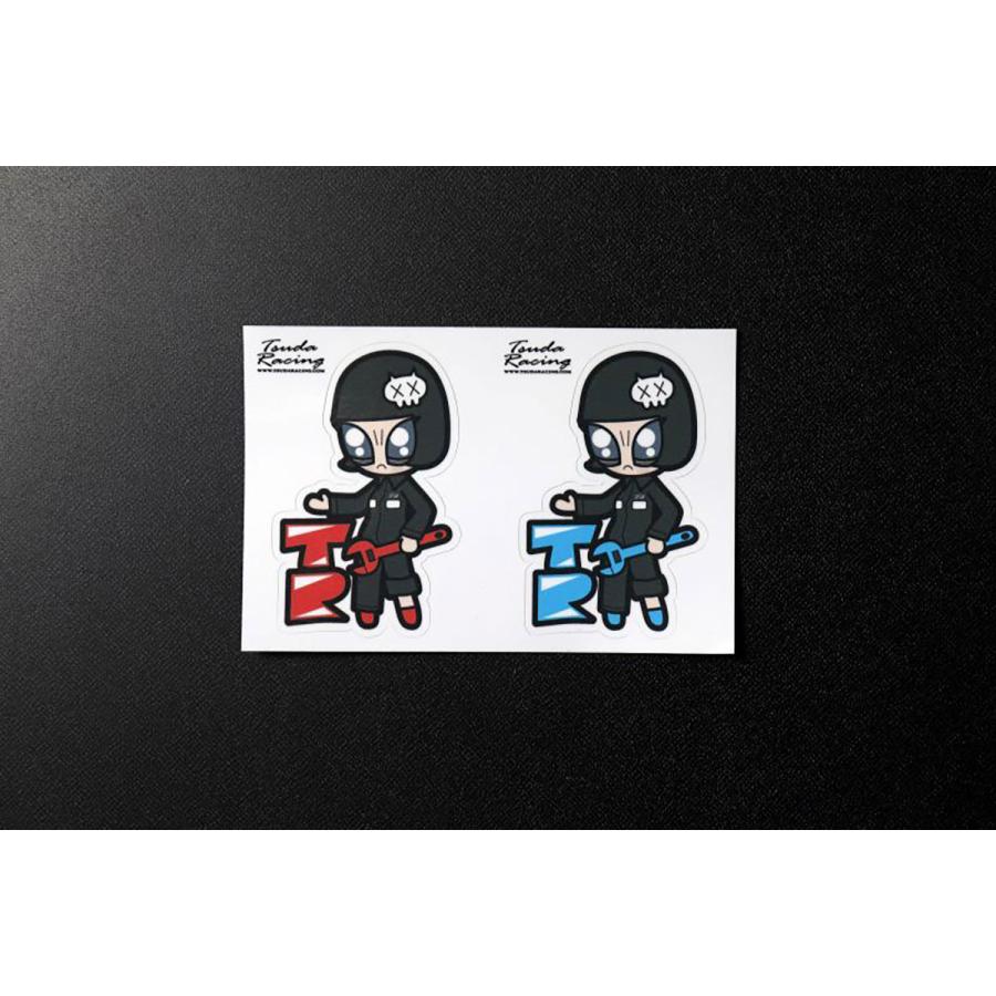 Tsuda Racing 津田レーシング オリジナルステッカー ロックガール S