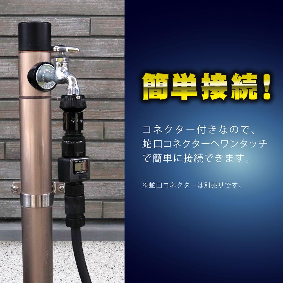 GREEN LIFE（グリーンライフ） 流量計 FM-01(BK/AGY) : オートバックス