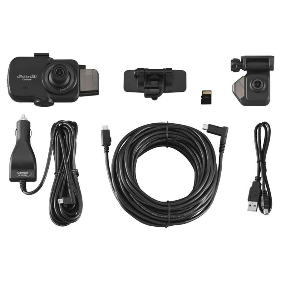 カーメイト CARMATE DC4000R ダクション360D ドライブレコーダー カーメイト CARMATE DC4000R ダクション360D ドライブレコーダー