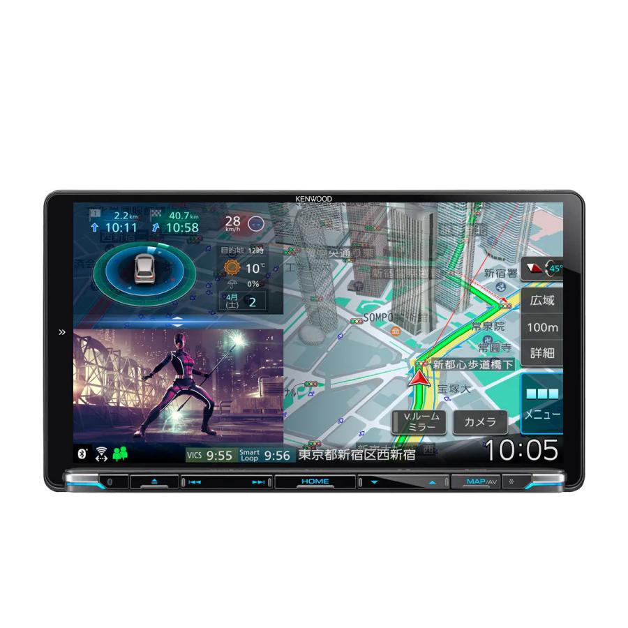 Kenwood 彩速ナビ Mdv M909hdl タイプm 9v型モデル オートバックスyahoo ショッピング店 通販 Yahoo ショッピング