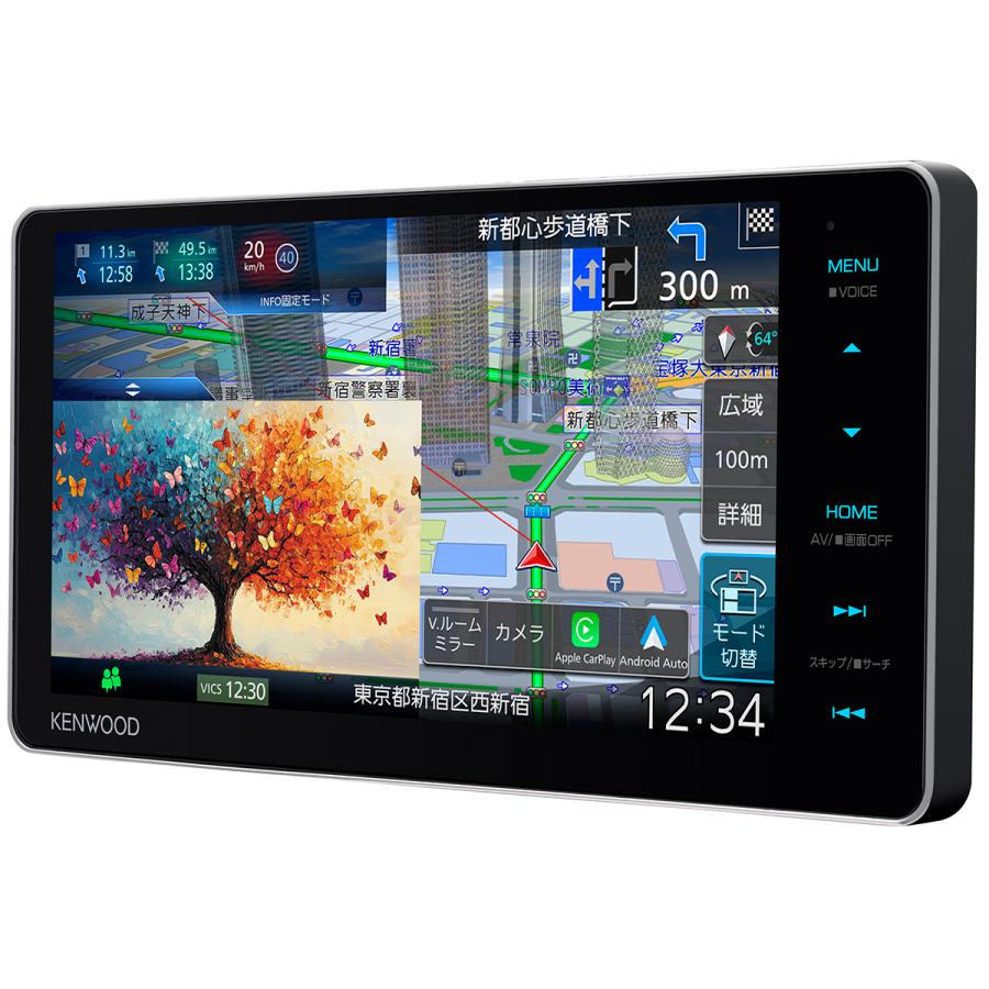 ケンウッドMDV ケンウッド KENWOOD MDV-M712W Apple CarPlay Android Auto 地デジ
