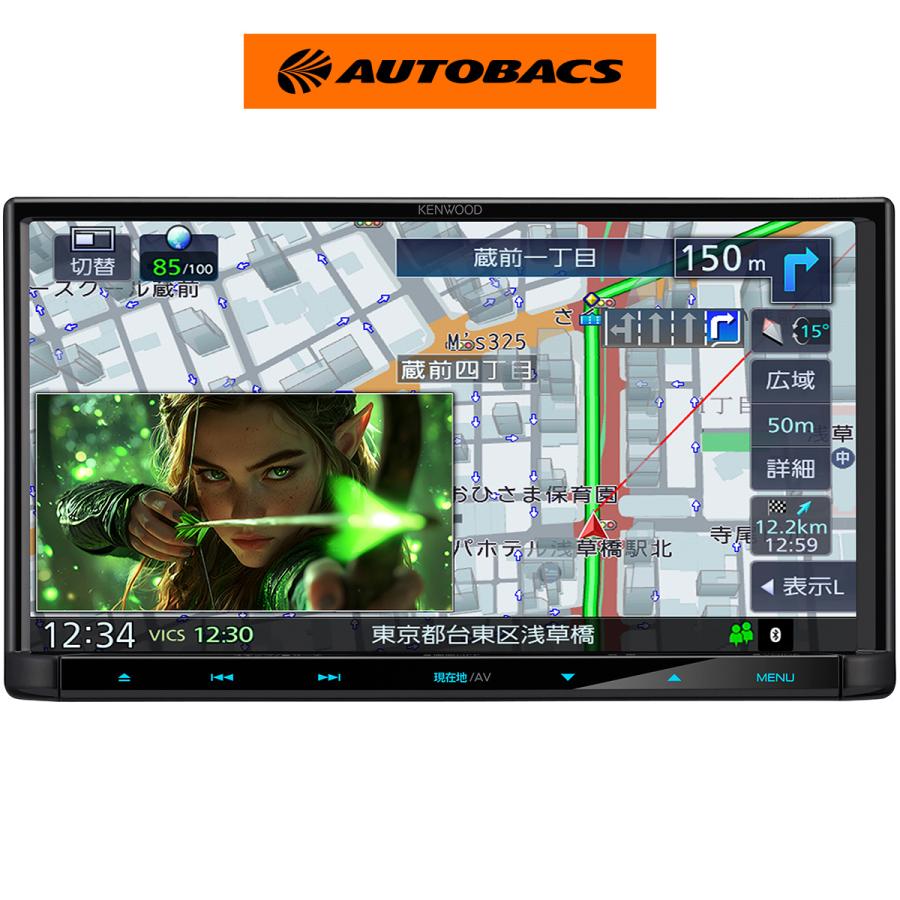 彩速ナビ ケンウッド AVカーナビゲーション MDV-L613 : オートバックス