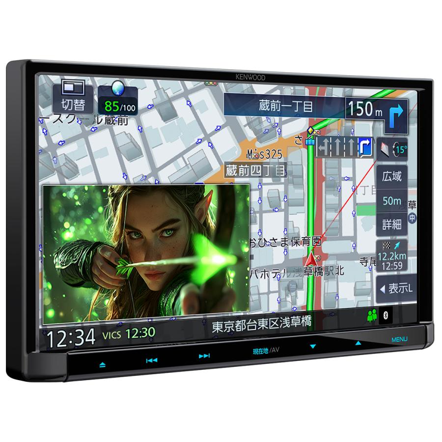 KENWOOD カーナビ 本体 彩速ナビ ケンウッド AVカーナビゲーション MDV-L613 : オートバックス