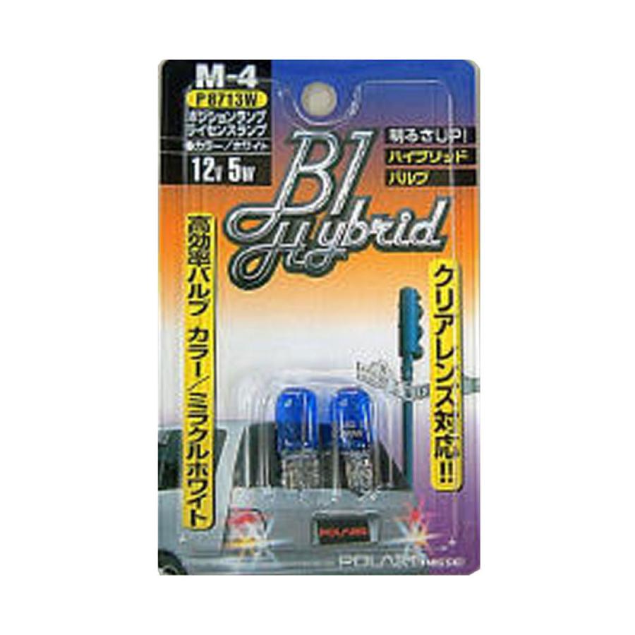 大幅にプライスダウン Polarg ポラーグ 日星 カラーバルブ M 4 P8713w T10 ホワイト 2個入 Dprd Jatimprov Go Id