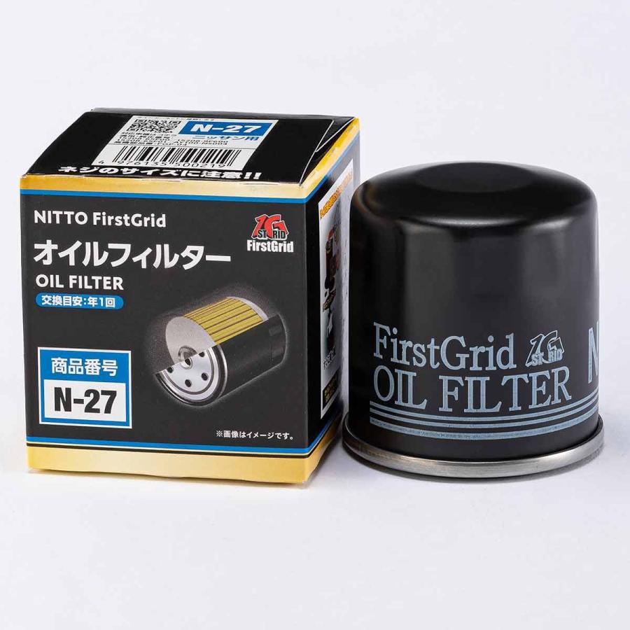 日東工業 FIRSTGRID 国産車用オイルフィルター N-27 日東工業 FIRSTGRID 国産車用オイルフィルター N-27