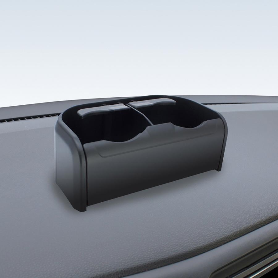 ブラピリサ　2点セット 槌屋ヤック YAC ダブルドリンク プラストレイ ZE32 ブラック