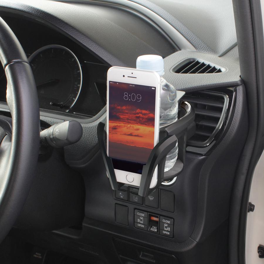 槌屋ヤック TSUCHIYA YAC PF370 スマホドリンクホルダー ブラック