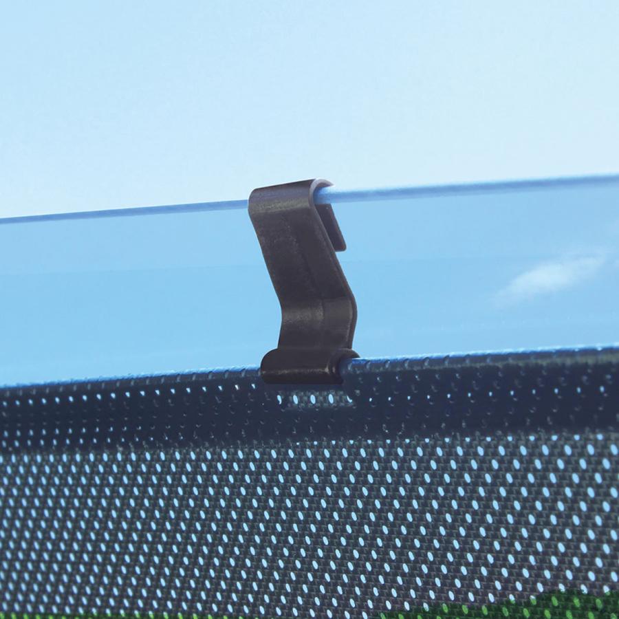 槌屋ヤック YAC ロールカーテンL DF63 ブラック : オートバックスYahoo