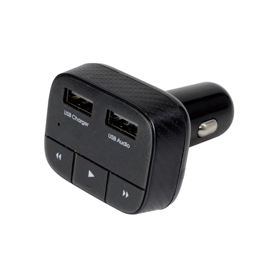 槌屋ヤック YAC Bluetooth FMトランスミッター 4IN1Compact TP219