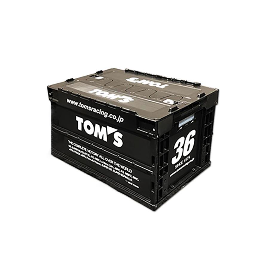 TOM#039;S 折りたたみコンテナBOX 気質アップ 20L 08315-TCB01-20 超高品質で人気の ブラック