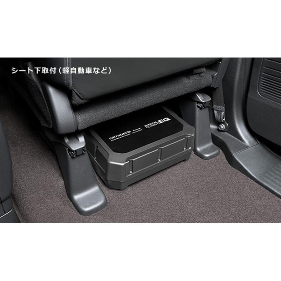 カロッツェリア carrozzeria TS-WX400DA 24cm×14cmパワードサブウーファー｜autobacs｜04