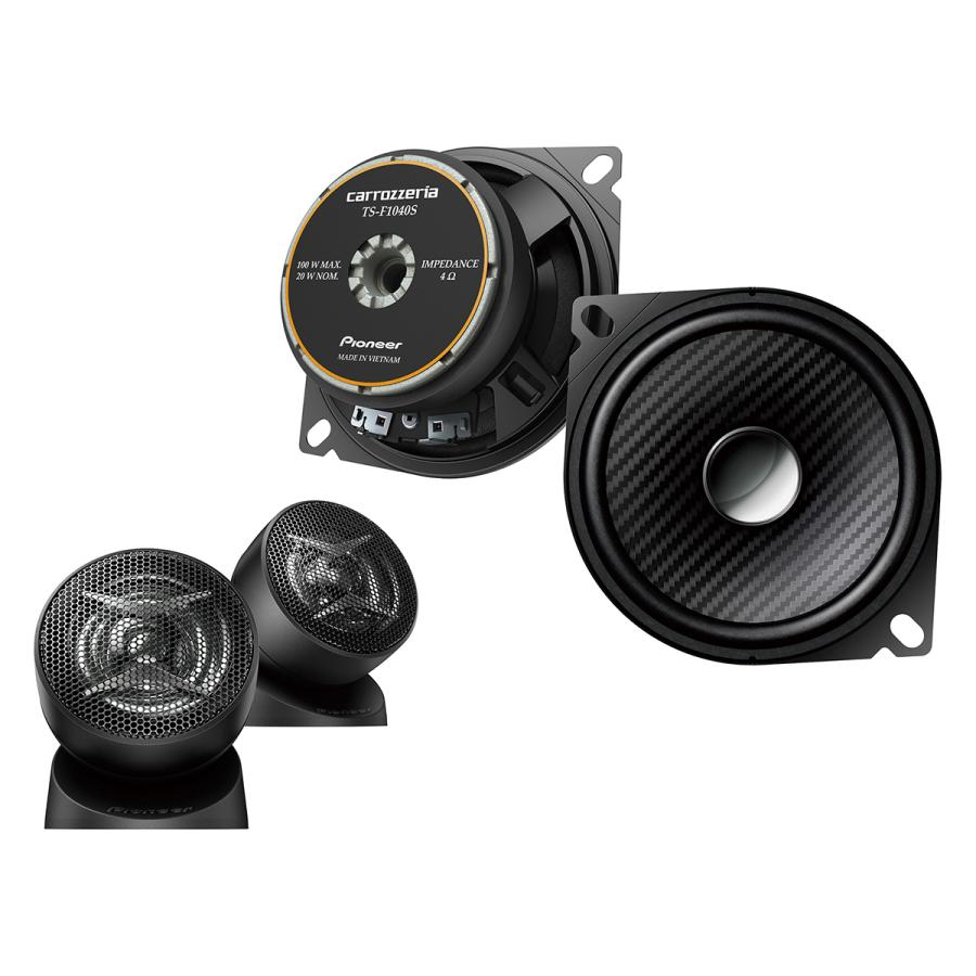カロッツェリア carrozzeria TS-F1040S-2 10cmセパレート2ウェイ カロッツェリア carrozzeria TS-F1040S-2 10cmセパレート2ウェイ