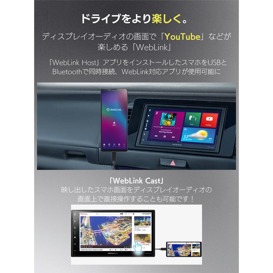カロッツェリア carrozzeria パイオニア DMHーSZ500 6.8V型ワイドVGA