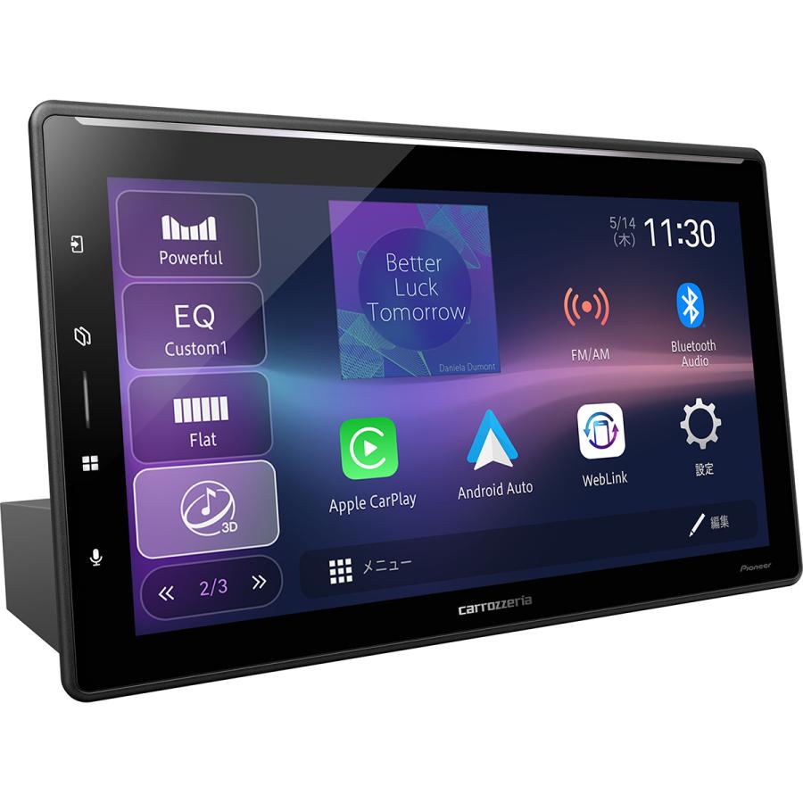 カロッツェリア carrozzeria DMH-SF1000 10.1V型HD/Bluetooth/USB