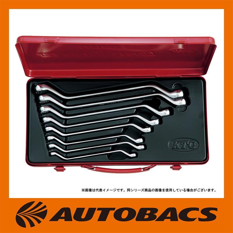 KTC M258 45度 ロングめがねレンチセット 8本組