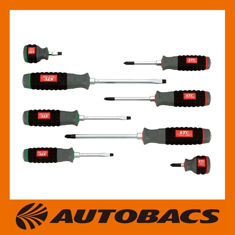 KTC 樹脂柄ドライバセット 貫通タイプ　セット 樹脂柄ドライバセット貫通タイプ[8本組] | KTCツールオフィシャルサイト