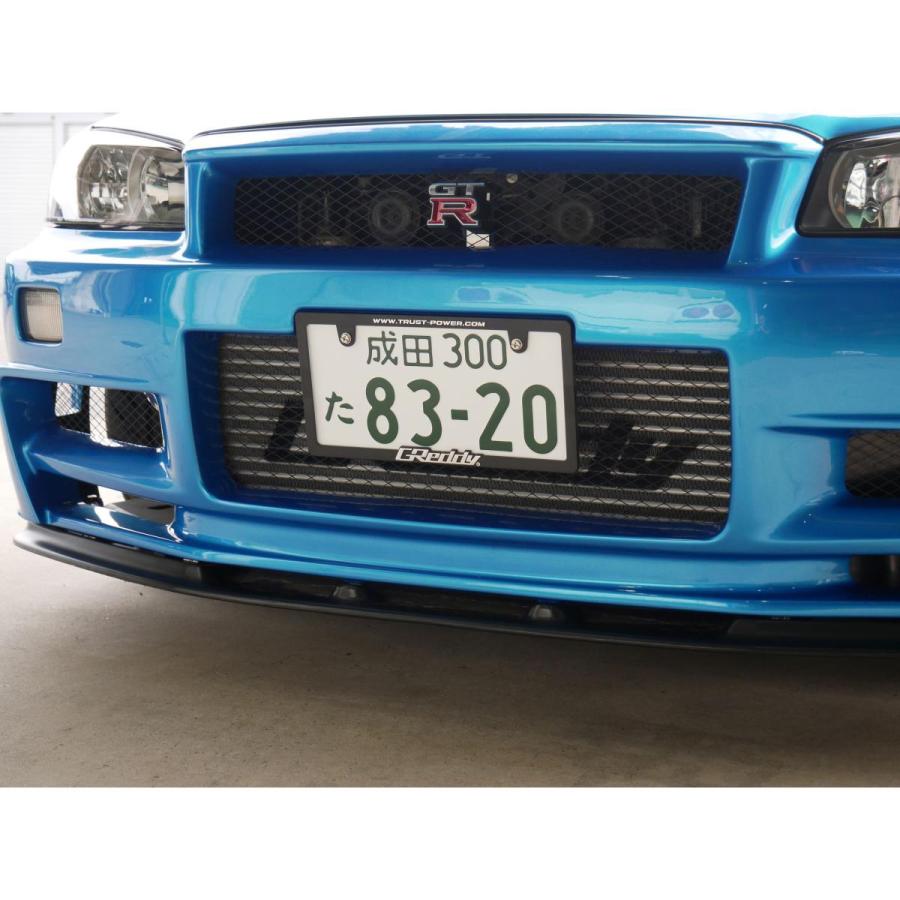 GReddy TRUST トラスト ナンバーフレーム GREDDY 18003047 クローム