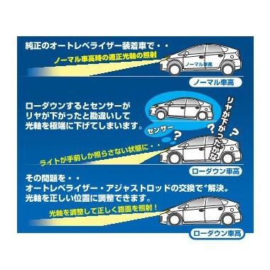 ステー クスコ オートバックスpaypayモール店 通販 Paypayモール オートレベライザーアジャストロッド ショート ステー