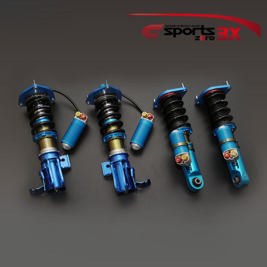 3x Sports クスコ 3x ランサーエボリューション5 6 xcp Zero Zero 車高調 車高調整サスペンションキット オートバックス店 ミツビシ 通販