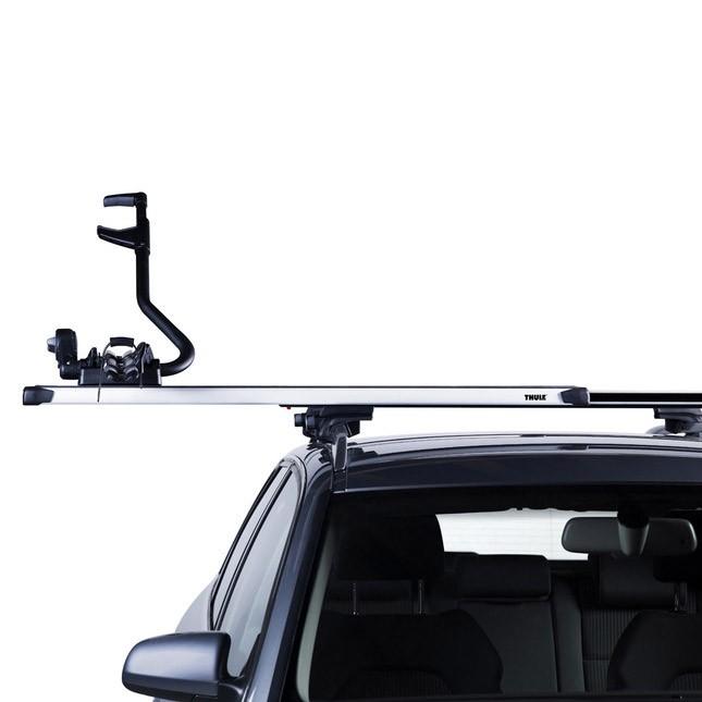 thule / スリー xplorer ルーフキャリア スライドバー スクエアバー セット販売 まとめ アルミラック used 長期保管品 THULE（スーリー） 【店頭受取のみ】THULE キャリア TH859XT Canyon