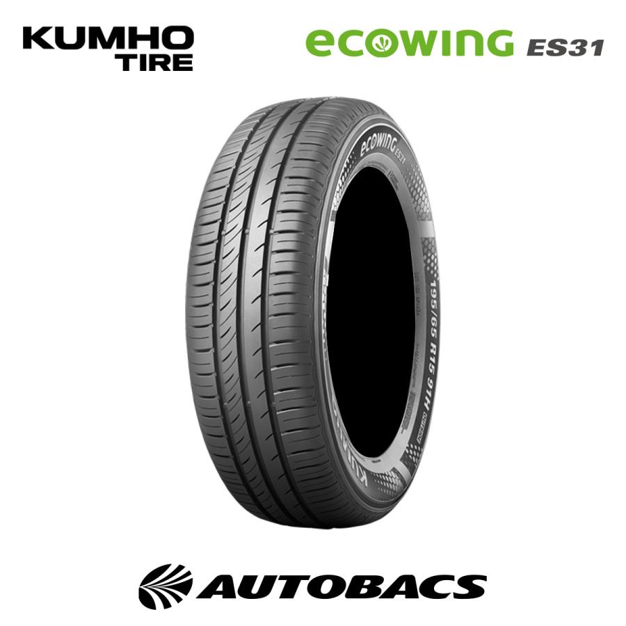 KUMHO（クムホ） 185/60R15 夏タイヤ エコウイング ES31 1本 KUMHO