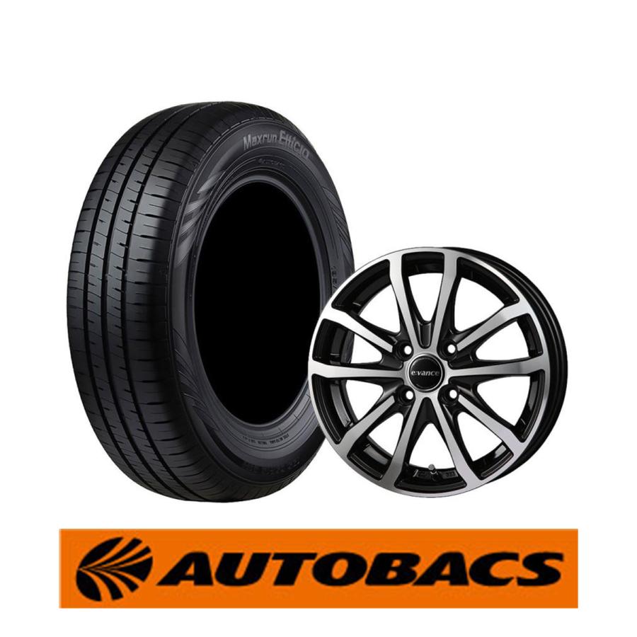 155/65R14 夏タイヤ ＆ 14インチホイール4本セット(オートバックス