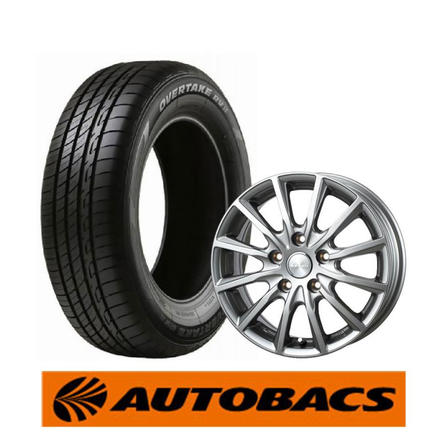 195/65R15 夏タイヤ ＆ 15インチホイール4本セット(オートバックス  