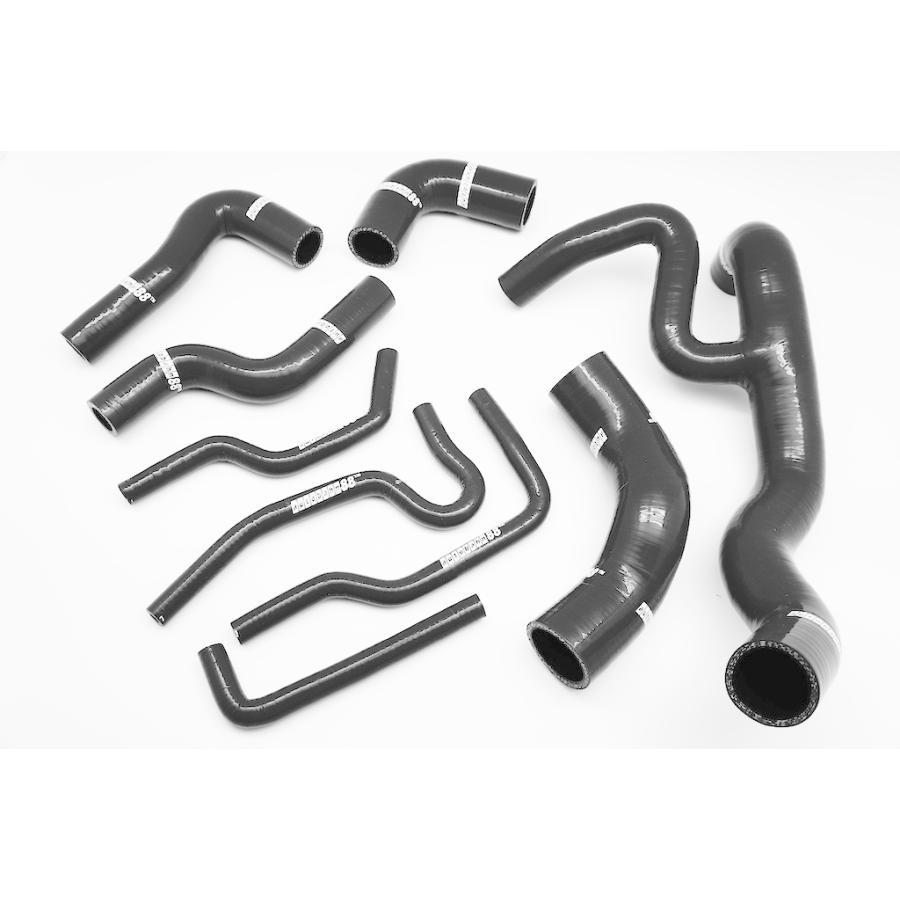 ラジエーター＆ヒーターホース VW ゴルフ4 マック 3.2L VR6 黒