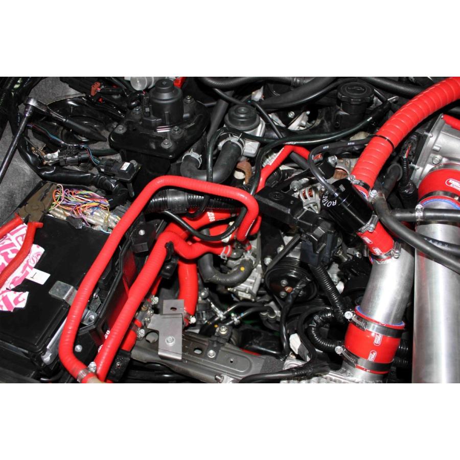 シリコンラジエーター＆ヒーターホース マツダ RX-8 13B-MSP 青