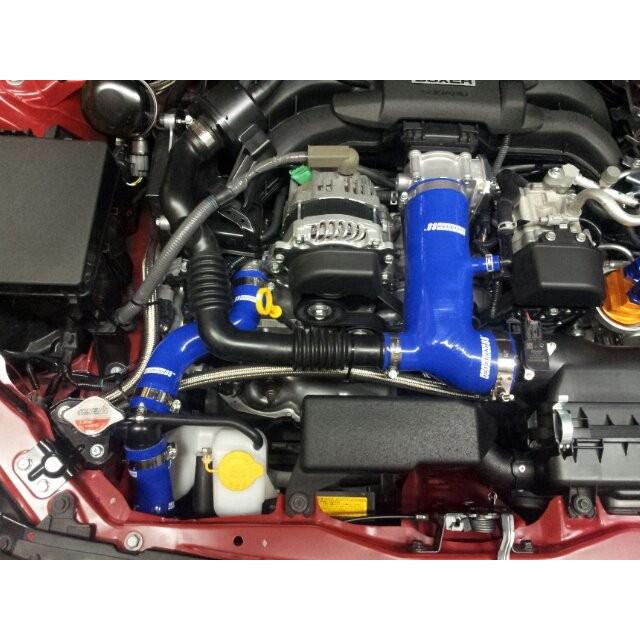 シリコン ラジエーターホース トヨタ86 DBA-ZN6 FA20 ZN6 青