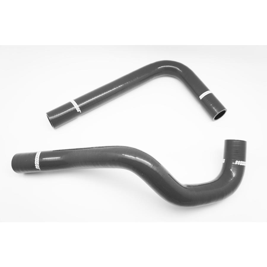シリコンラジエーターホース トヨタ スープラ JZA70 1JZ-GTE 黒