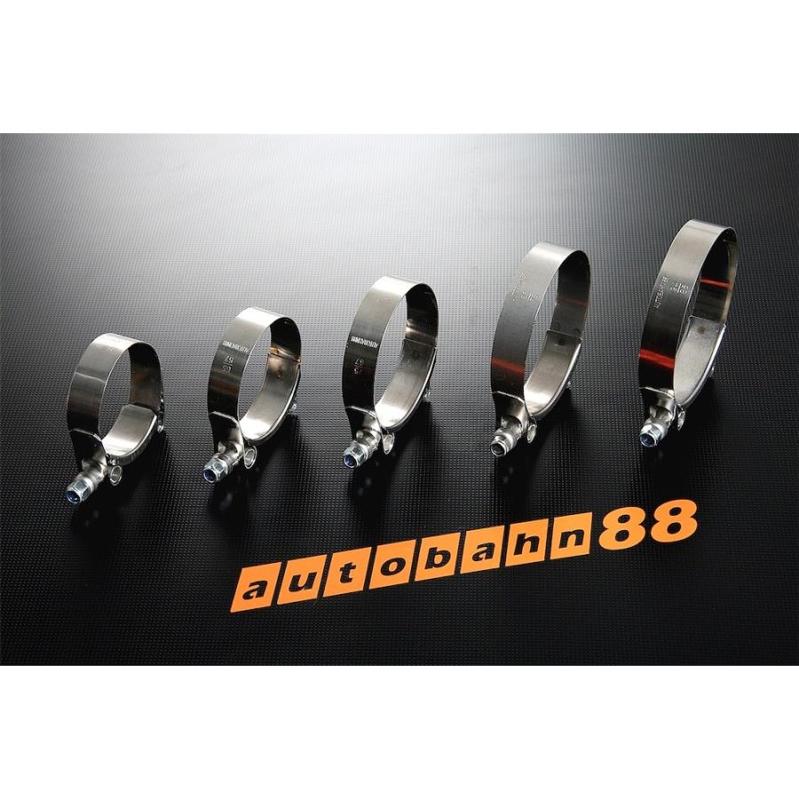 Tボルトクランプ ホースバンド Tボルトバンド 60-68mm 1個 